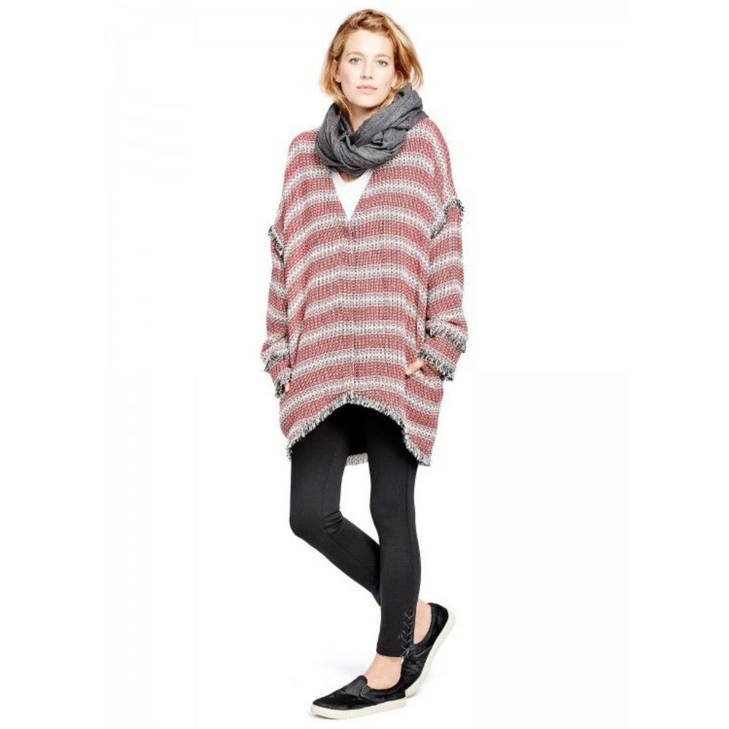 Hatch Collection Boucle Tweed Maternity Jacket One Size